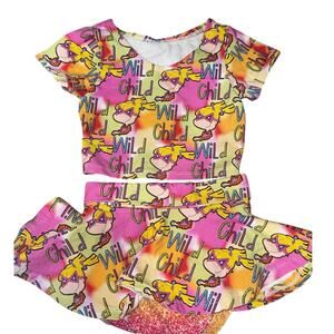 Rugrats Angelica Wild Child Sz.3 Magical Adventures Wild Child Set Handmade USA